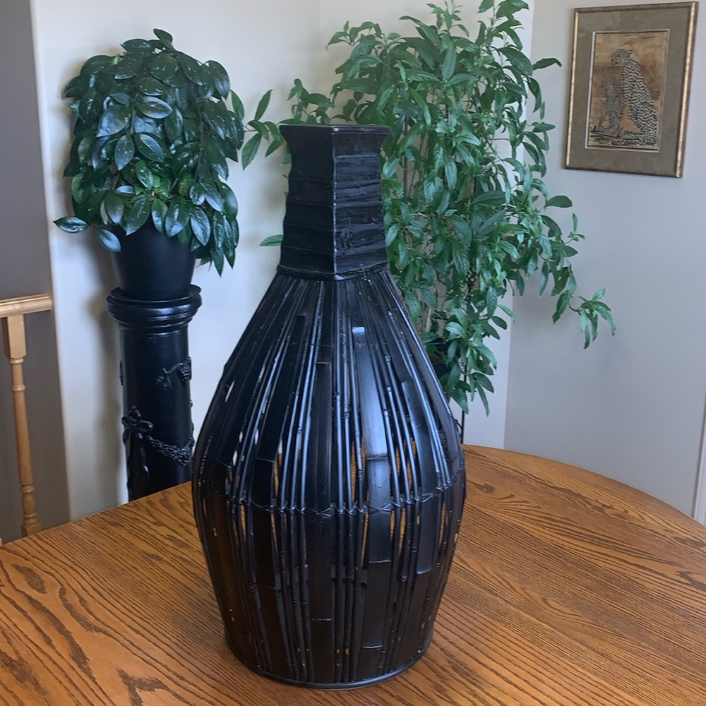 Pier 1 Imports large black basket